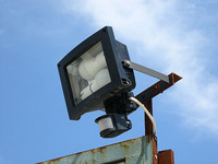 Камера наблюдения с мощной подсветкой