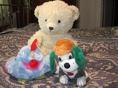 Мягкие игрушки – мишки и собачки
